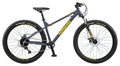 Mongoose Colton Adult Mountain Bike Hardtail 7-Speed 17-Inch Aluminum Frame 27.5-Inch Wheels Slate Blue