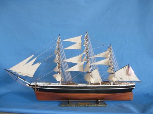 Handcrafted Nautical Decor Hampton Nautical Star of India Model Ship 50" Fully Assembled