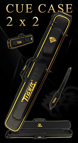 TigerProducts Billiard Pool Table Cue Case Black