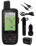 Wearable4U Garmin GPSMAP 67i Rugged GPS Hiking Handheld +E-Bank with Car & Wall Chargers