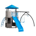 Lifetime Adventure Tower Playset Swing Set Blue