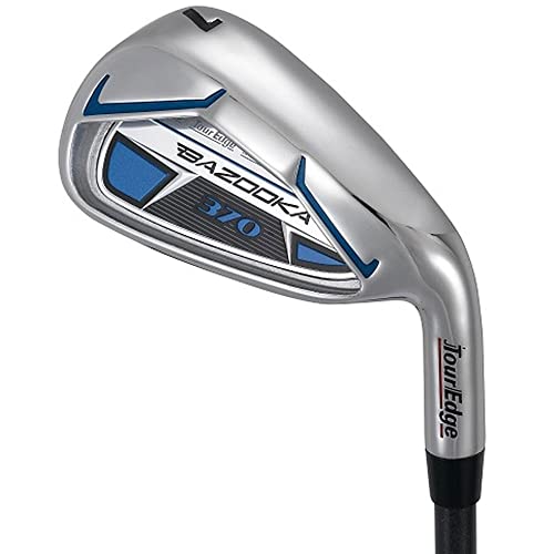 Tour Edge Bazooka 370 Complete Set-RH-Uniflex-Steel Black/Blue