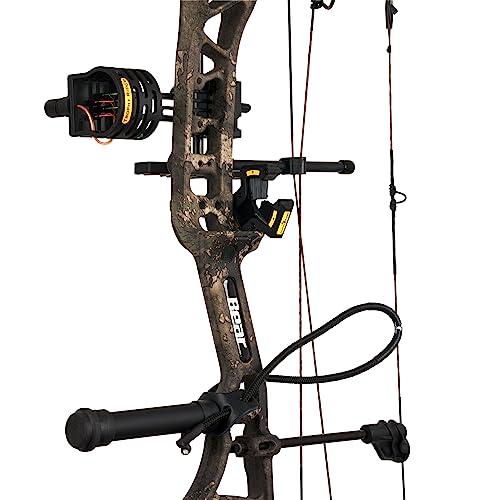 Bear Archery Species EV Ready to Hunt Compound Bow Package 60 lb Left Hand True Timber Strata