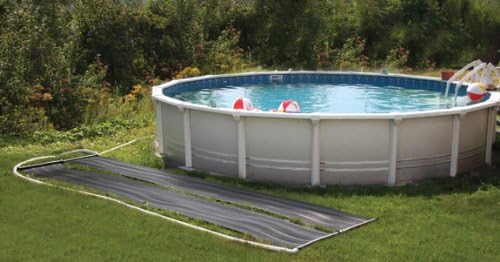 SunQuest Solar Pool Heater System with Diverter Kit, 4 Collectors, On Ground