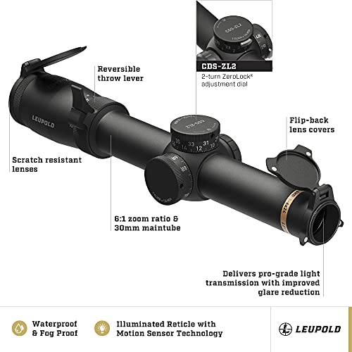 Leupold VX-6HD 1-6x24mm Riflescope Matte