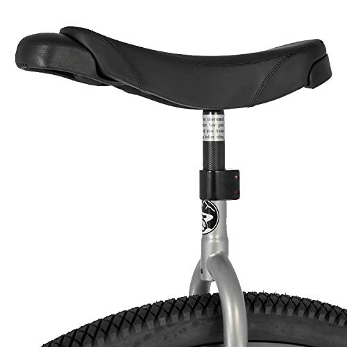 Unicycle.com UDC Titan 36" Trainer Unicycle - CrMo Spindled Hub Grey