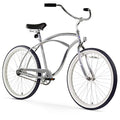 Firmstrong Urban Man Alloy Beach Cruiser Bicycle Silver