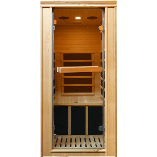 Daleyzay Infrared Home Sauna Box 1 Person Natural
