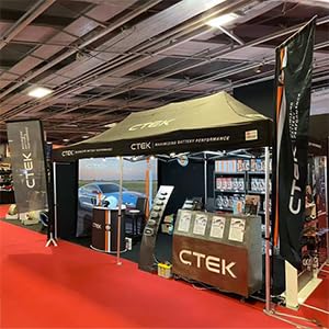 JJ'S PROMO Custom Event Tent 10x20 with Aluminum Frame Full