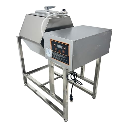 LGXEnzhuo 110V 42L Electric Vacuum Pump Meat Curing Machine Silver