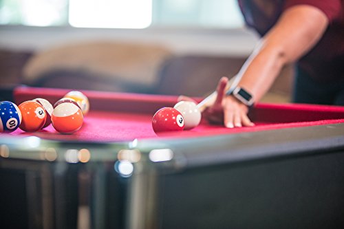 Mizerak Donovan II 8’ Billiard Table Black/Red
