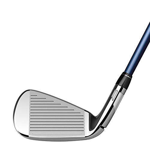 TaylorMade SIM MAX OS Irons Steel Shaft KBS Max 85 5-PW Right Hand Regular Flex Titanium Black Blue