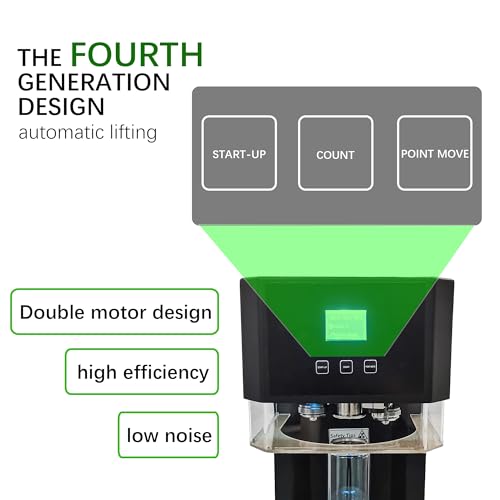 Generic Wixkix Commercial Can Sealer Adjustable Height Electric for Aluminum & Plastic Soda & Beer Black