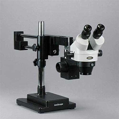 AmScope Professional Binocular Stereo Zoom Microscope Black