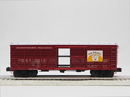 Lionel Northern Pacific VISIONLINE Stock Car 3 Pack O Gauge Brown