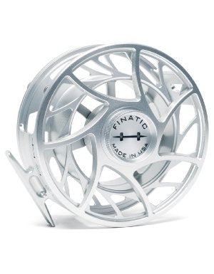 Fin-Atic Hatch Outdoors Finatic 12 Plus Reel Clear/Black