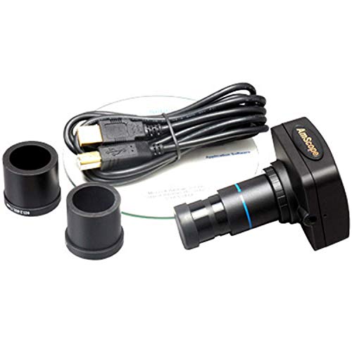 AmScope Digital Trinocular Stereo Zoom Microscope 3.5X-90X Magnification