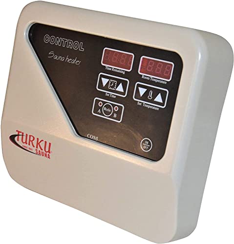TURKU Residential Wet & Dry Sauna Stove 4.5KW with External Digital Controller