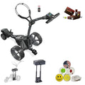 AMBA7 M7 GPS Remote Electric Cart Bundle Black