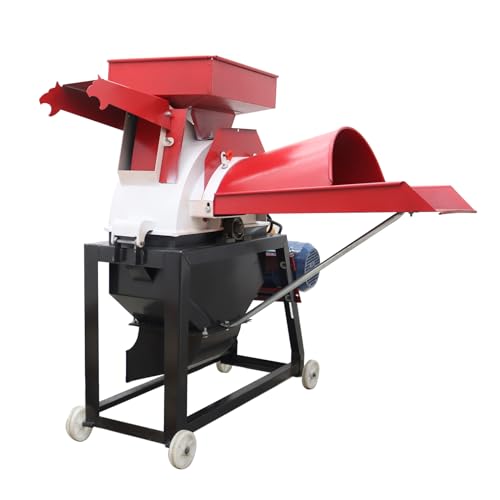 INTSUPERMAI Grass Chopper Pulverizer 220V Red