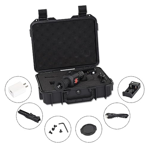 GOYOJO Night Vision Monocular Thermal Imager Scope Sight for Hunting Black