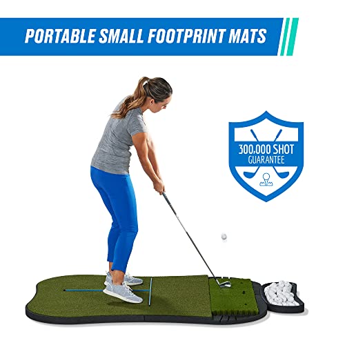 Fiberbuilt Golf Hourglass Pro Studio Mat Kit Green