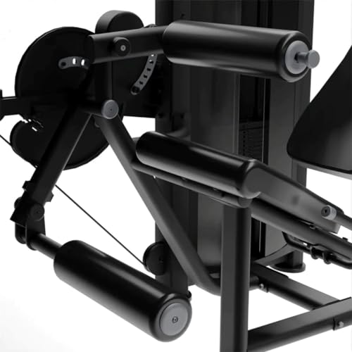 Gronk Fitness Selectorized Dual Leg Extension/Leg Curl Black