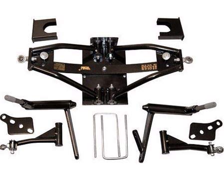 3G Lift Kit Combo with 12" Flash Wheels for Club Car DS Golf Carts 1984-2003
