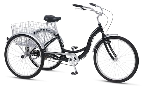 Schwinn Meridian Adult Tricycle Bike Black