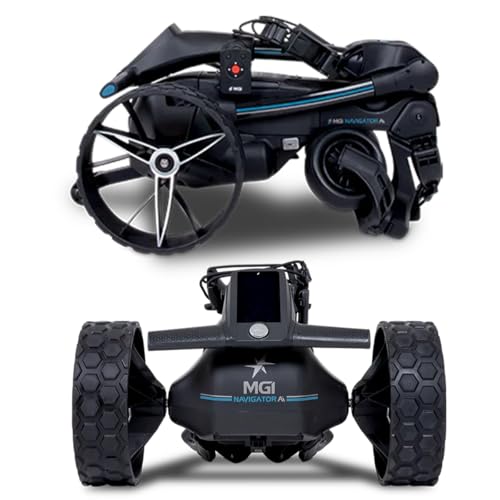 Certified Brands MGI Navigator Ai GPS Remote Golf Caddie with Travel Bag