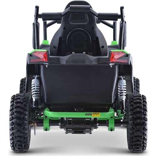 MotoTec Raider Kids UTV 48v 1200w Full Suspension Large Green