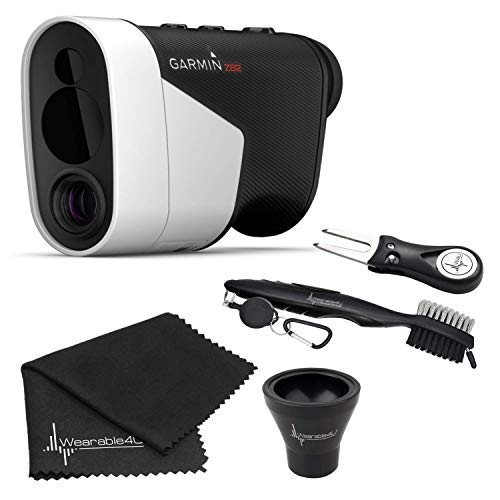 Wearable4U Garmin Approach Z82 (2020 Release) Golf GPS Laser Rangefinder Bundle