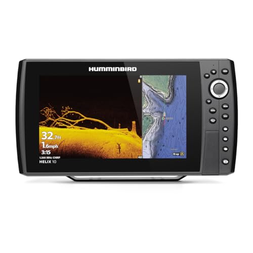Humminbird Helix 10 Chirp MEGA DI+ GPS G4N Black