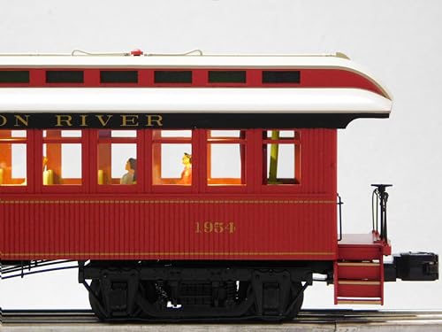 Lionel New York Central Wood Combine Coach 2 Pack O Gauge Natural Color
