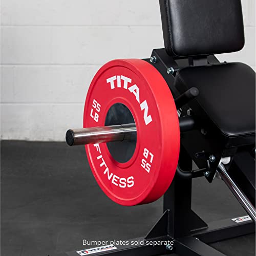 Titan Fitness Plate-Loaded Linear Hack Squat Press Machine