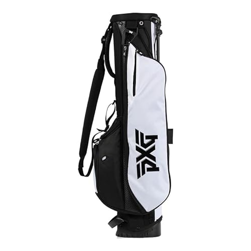 PXG Sunday Golf Carry Bag with Stand Black/White