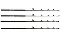 EAT MY TACKLE Blue Marlin Tournament Edition Fishing Rods 160-200 Pound (4 Pack)