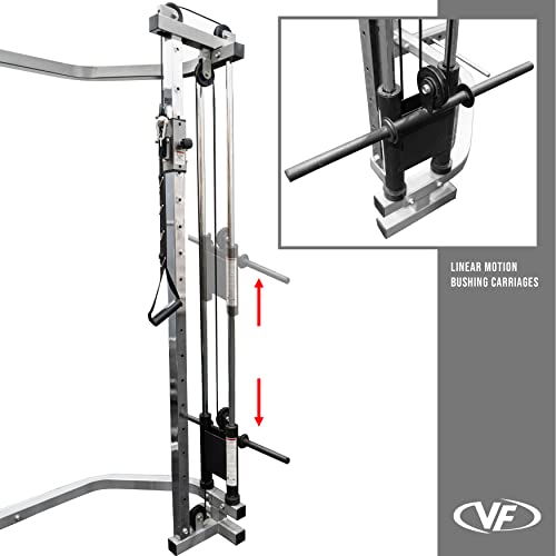 Valor Fitness BD-41BCC Power Rack with Cable Crossover Attachment