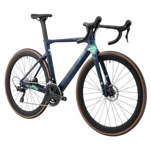 SAVADECK Carbon Fibre Road Bike Aurora-Green