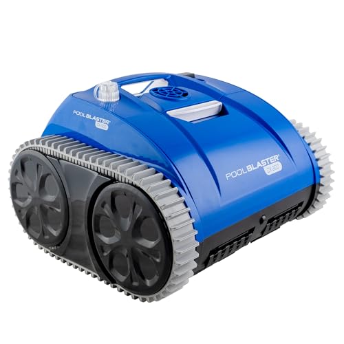 POOL BLASTER CX-300 Cordless Robotic Pool Cleaner Blue