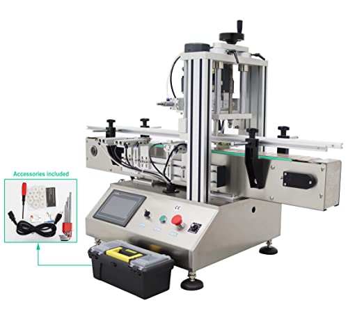 TECHTONGDA Automatic Electric Bottle Capping Machine with Conveyor Stainless Steel