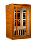 DYNAMIC SAUNAS San Marino 2-Person Low EMF Far Infrared Sauna