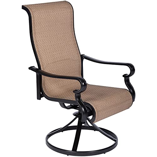 Hanover Brigantine 5-Piece Modern Outdoor Dining Set Tan