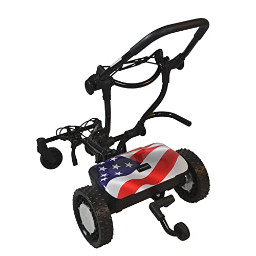 CaddyTrek Caddies FTR Caddytrek R2 Robotic Golf Cart Stars and Stripes