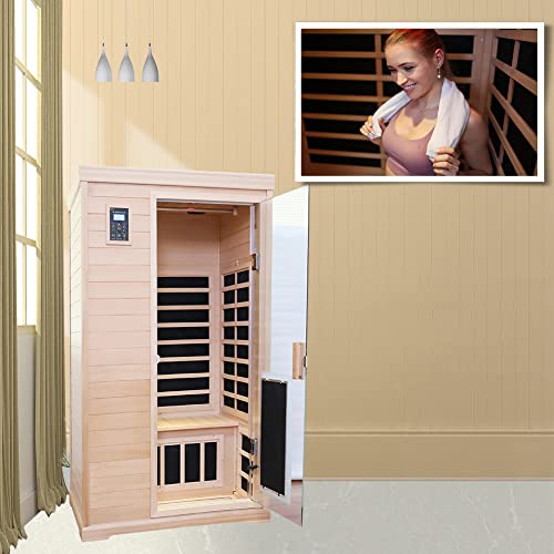 Tailake Two Person Infrared Sauna Room Yellow