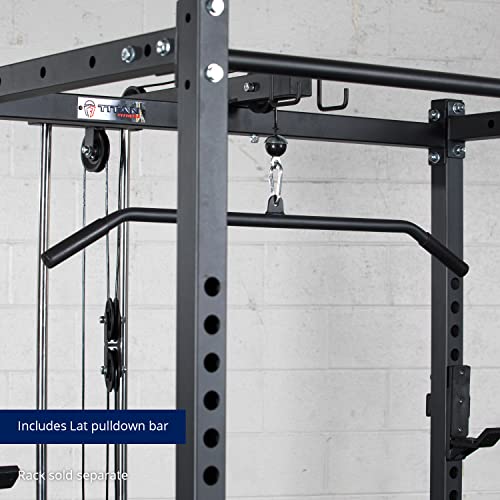 Titan Fitness T-2 Series LAT Tower Power Rack Attachment 83-in. Height