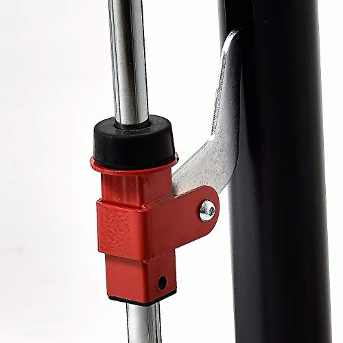 MiM USA Compact Smith Machine and Squat Rack Pro Black and Red