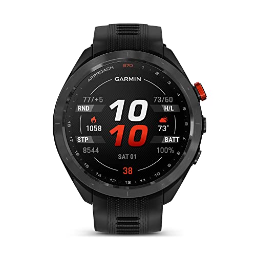 Garmin Approach S70 Premium GPS Golf Watch Black