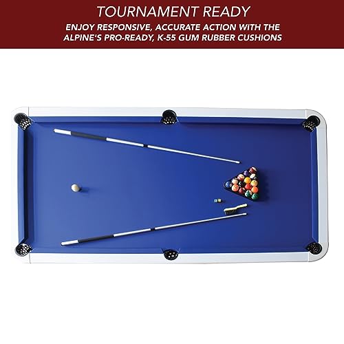 Hathaway Alpine 8-ft Outdoor Pool Table White