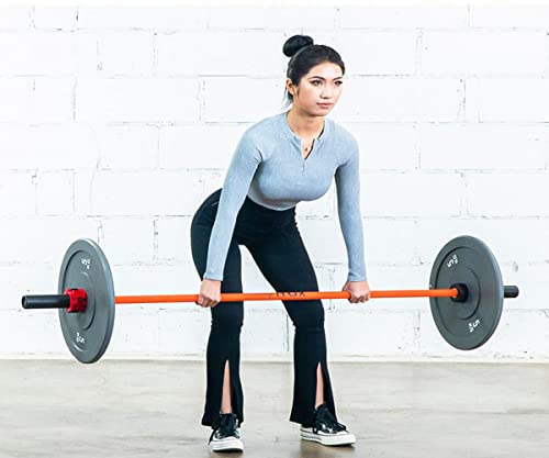 ADIEN Olympic Barbell Shaft 86.6" Red